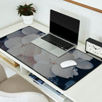 Be a Light in the Darkness x modern botanical hydrangea flower photograph Desk Mat Gallery Image 2