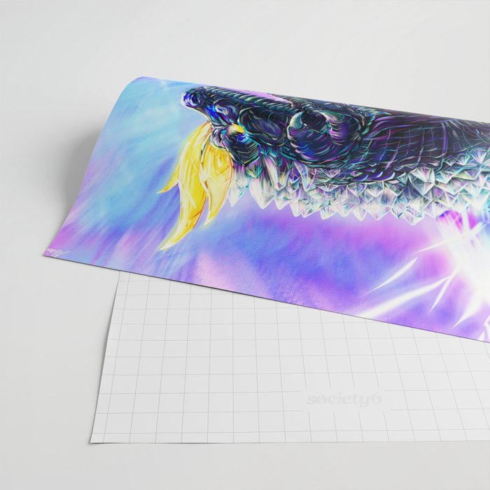 SpaceGodzilla Wrapping Paper Gallery Image 2