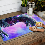 SpaceGodzilla Outdoor Rug Gallery Image 2