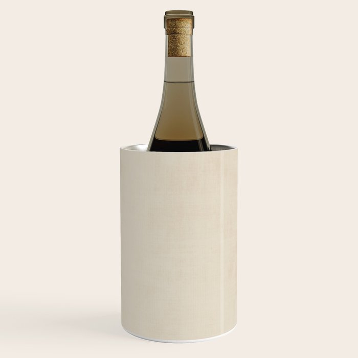 Teal Cream Minimalist Artwork Wine Chiller Gallery Image 3