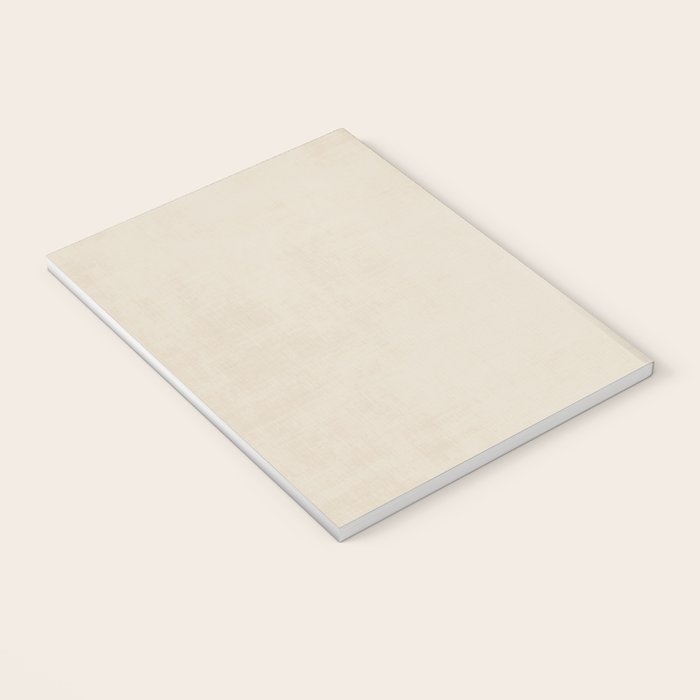 Teal Cream Minimalist Artwork Notebook Gallery Image 3