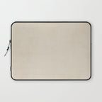 Teal Cream Minimalist Artwork Laptop Sleeve Gallery Image 1