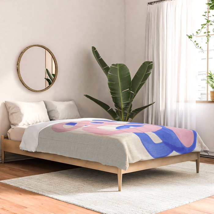 Pink Mountain Peak Comforter Gallery Image 2