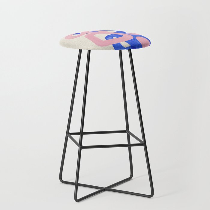 Pink Mountain Peak Stool Gallery Image 1