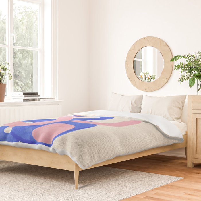 Pink Mountain Peak Duvet Cover Gallery Image 2