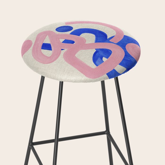 Pink Mountain Peak Stool Gallery Image 2