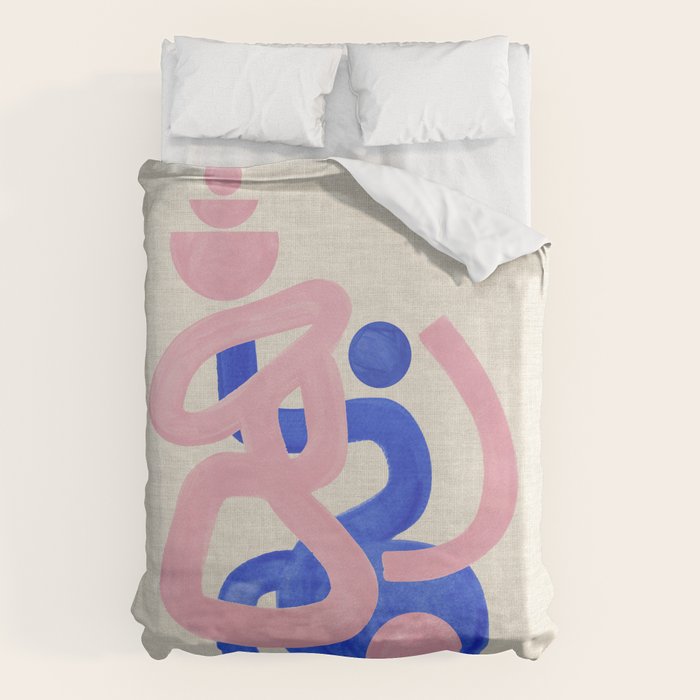 Pink Mountain Peak Duvet Cover Gallery Image 1