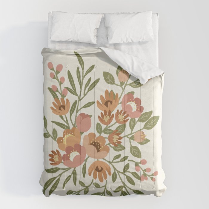 Freya Flowers Comforter Gallery Image 6