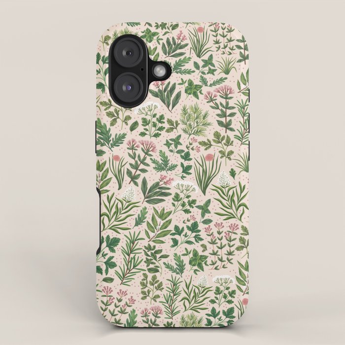 Herbs & Spices - beige iPhone Case