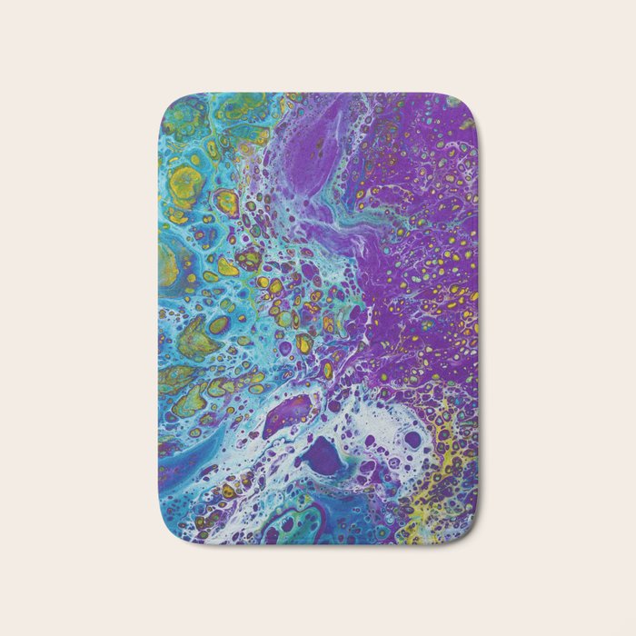 Purple Burn Bath Mat Gallery Image 1