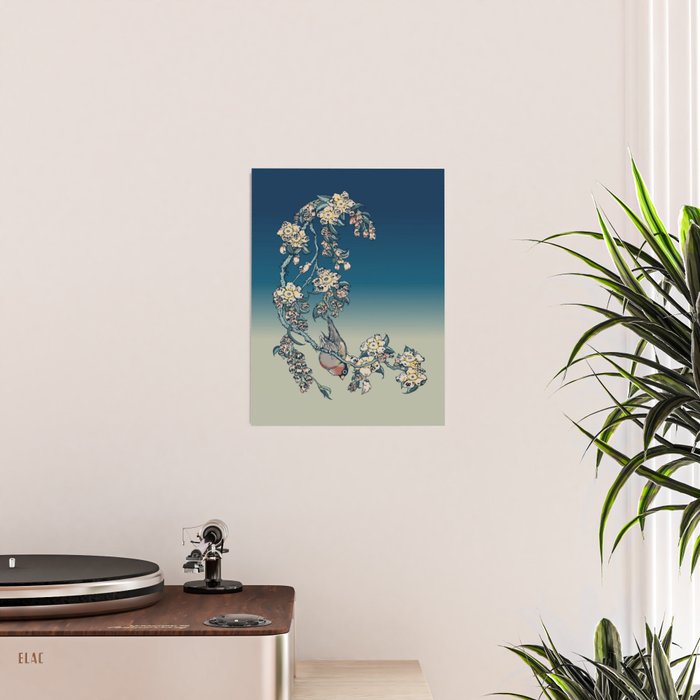 Bullfinch and Pug Cherry Poster Gallery Image 2