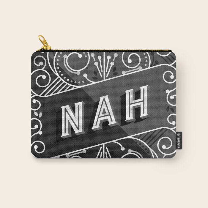 Nah - Black & Grey Palette Carry All Pouch Gallery Image 1