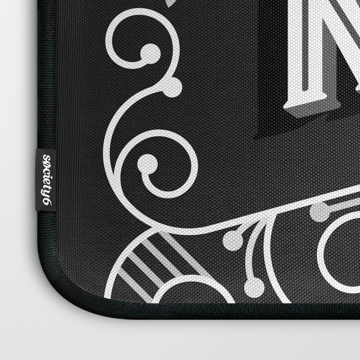 Nah - Black & Grey Palette Laptop Sleeve Gallery Image 3