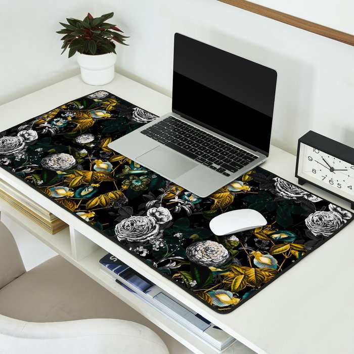 EXOTIC GARDEN - NIGHT Desk Mat Gallery Image 2