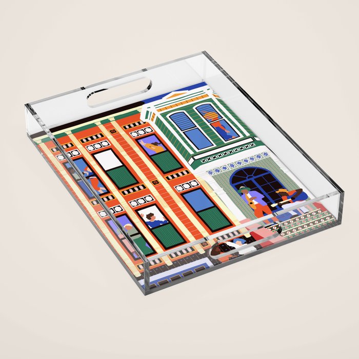 house of jazz  Acrylic Tray Gallery Image 1