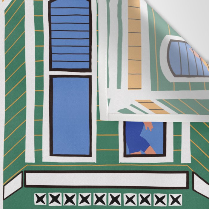 house of jazz  Wall Tapestry Gallery Image 3