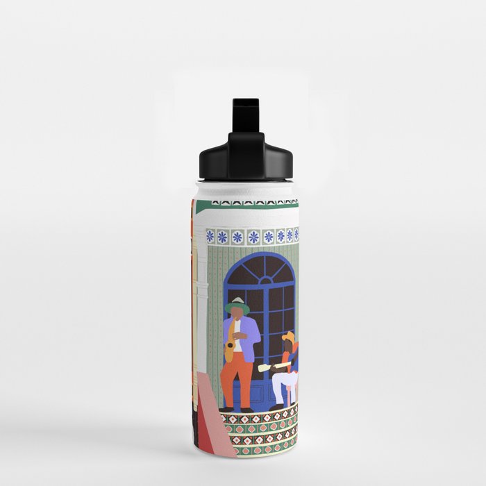house of jazz  Water Bottle Gallery Image 2