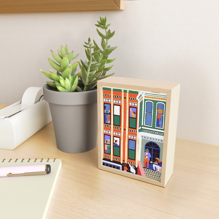 house of jazz  Mini Art Print Gallery Image 2