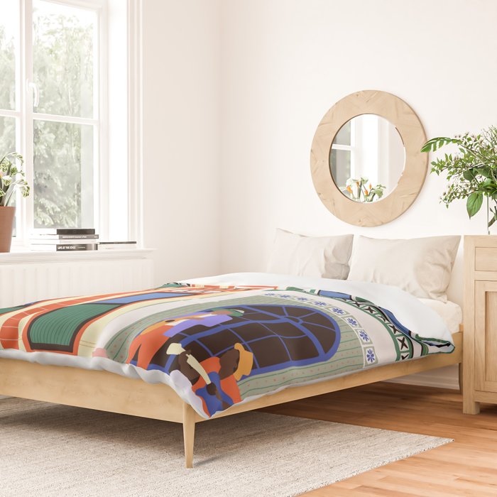 house of jazz  Duvet Cover Gallery Image 2