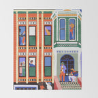 house of jazz  Throw Blanket Gallery Image 2