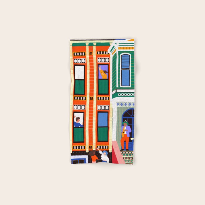 house of jazz  Bath Towel Gallery Image 1