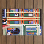 house of jazz  Outdoor Rug Gallery Image 1