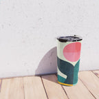 mid century whale sun sea Travel Mug Gallery Image 4
