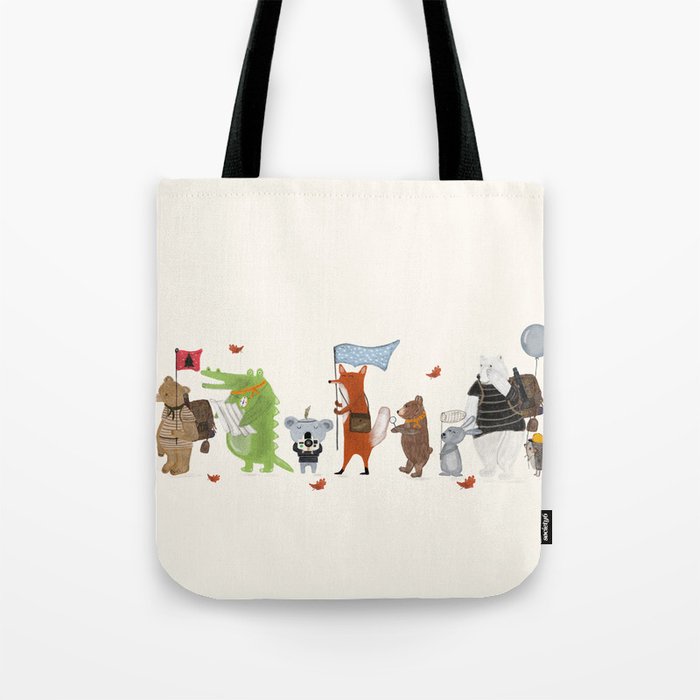lets all go exploring Tote Bag Gallery Image 1
