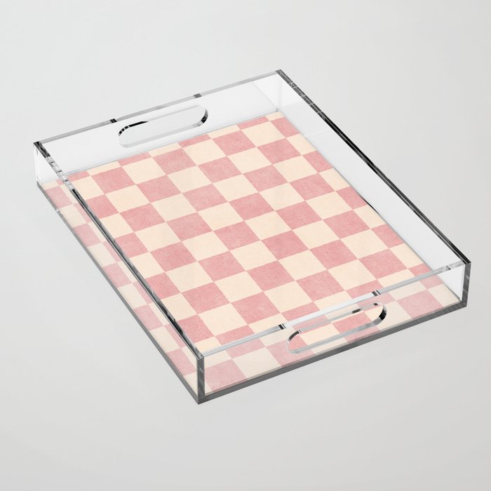 CHECKER - 001 - Macaron Acrylic Tray Gallery Image 1