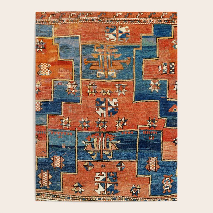 Bergama Northwest Anatolian Rug Print Poster Gallery Image 4