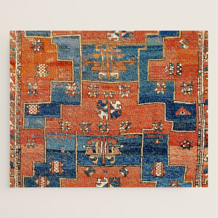Bergama Northwest Anatolian Rug Print Jigsaw Puzzle Gallery Image 1