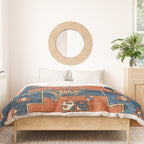 Bergama Northwest Anatolian Rug Print Duvet Cover Gallery Image 3