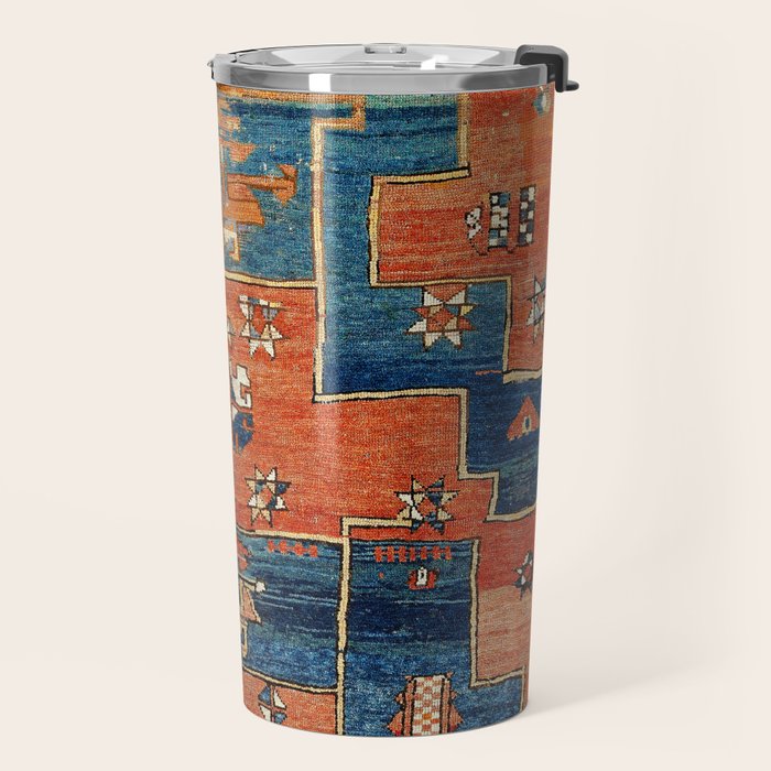 Bergama Northwest Anatolian Rug Print Travel Mug Gallery Image 2