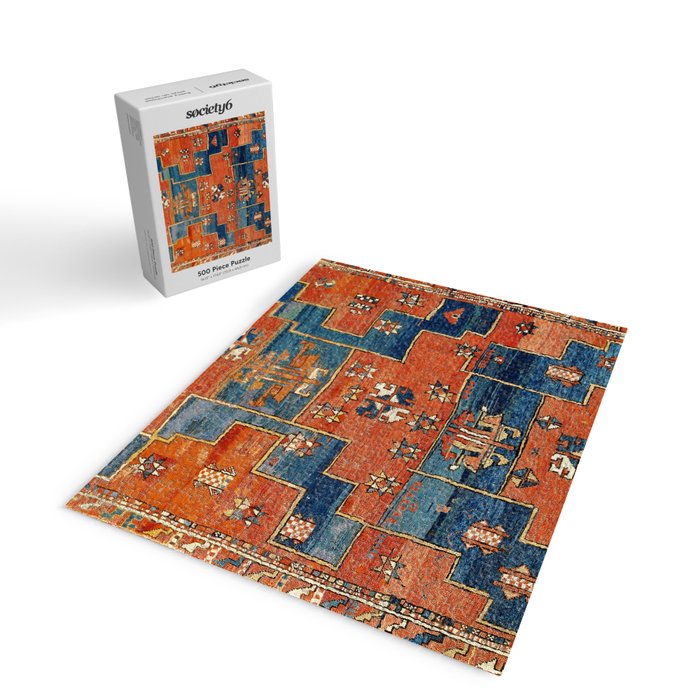 Bergama Northwest Anatolian Rug Print Jigsaw Puzzle Gallery Image 2