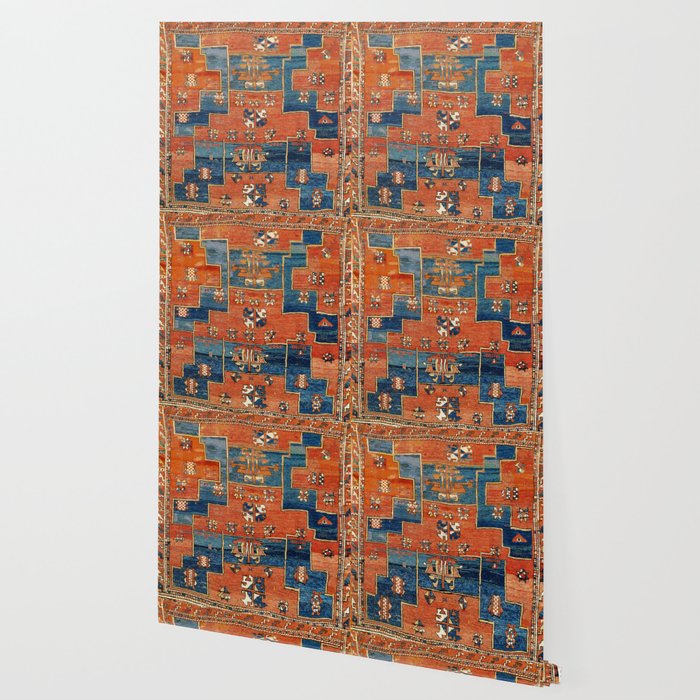 Bergama Northwest Anatolian Rug Print Wallpaper Gallery Image 2