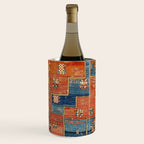 Bergama Northwest Anatolian Rug Print Wine Chiller Gallery Image 2