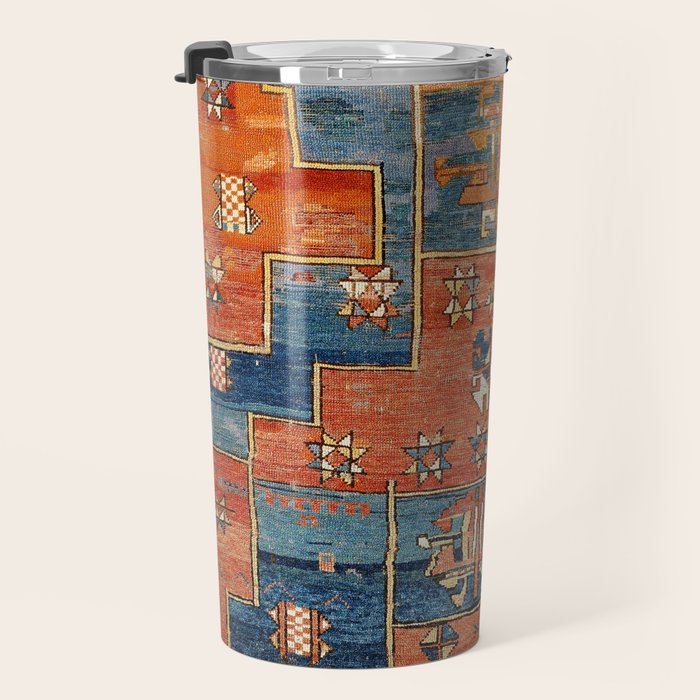 Bergama Northwest Anatolian Rug Print Travel Mug Gallery Image 3