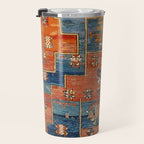 Bergama Northwest Anatolian Rug Print Travel Mug Gallery Image 3