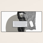 Nude In Shadow Desk Mat Gallery Image 1