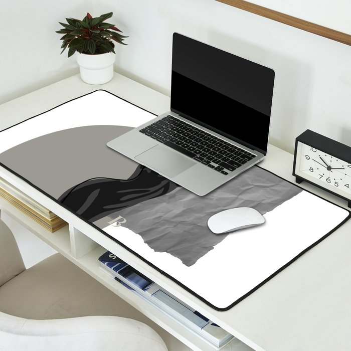 Nude In Shadow Desk Mat Gallery Image 2