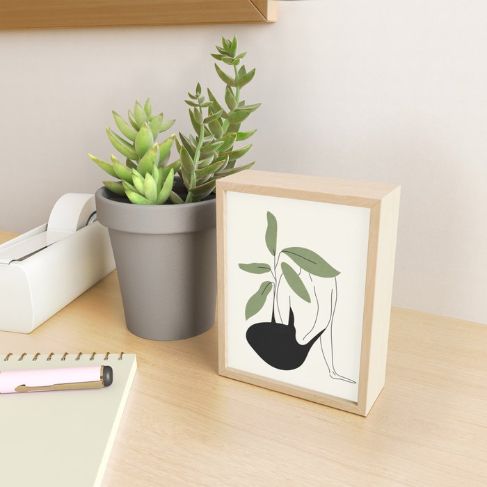 Minimal Line Shade 2 Mini Art Print Gallery Image 2