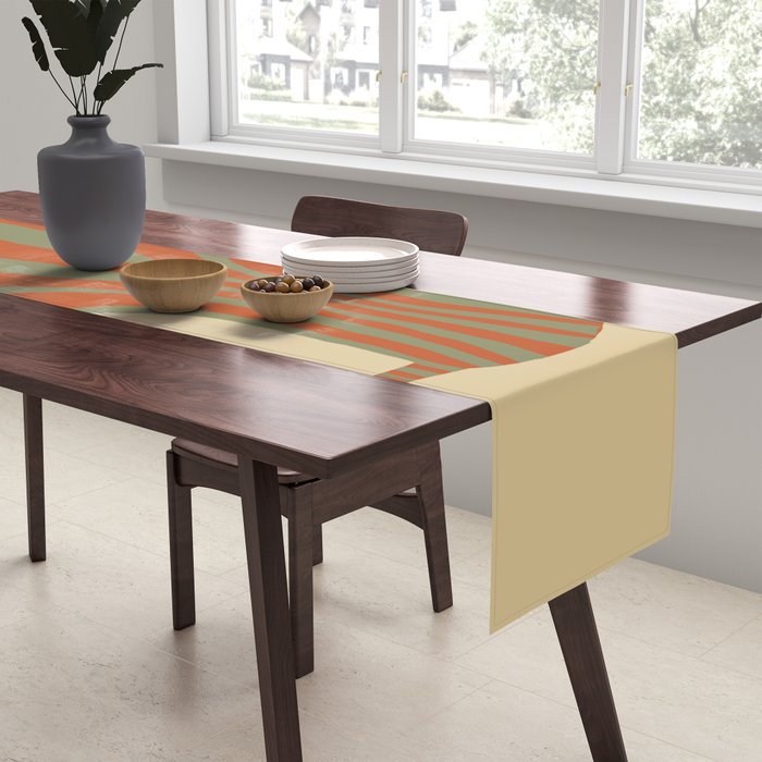 Minimal Pottery 3 Table Runner Gallery Image 2