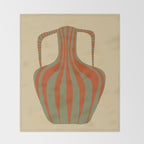 Minimal Pottery 3 Throw Blanket Gallery Image 2