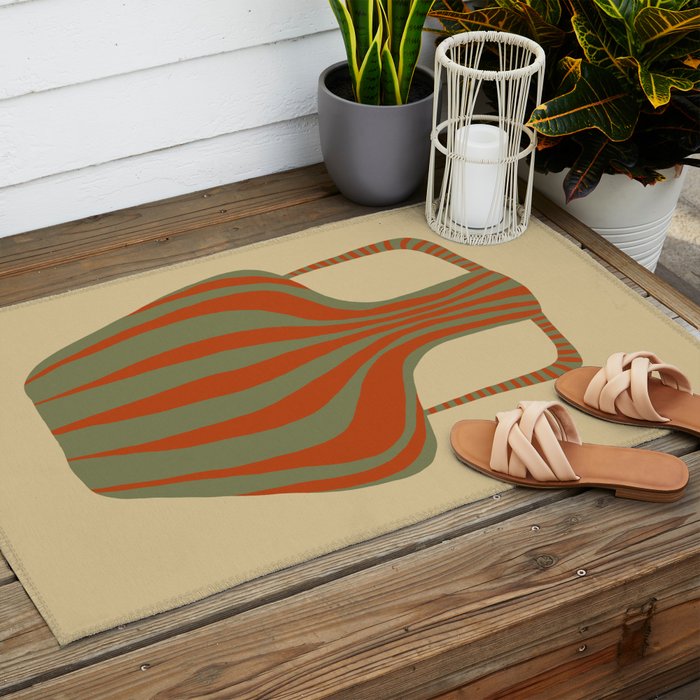 Minimal Pottery 3 Outdoor Rug Gallery Image 2