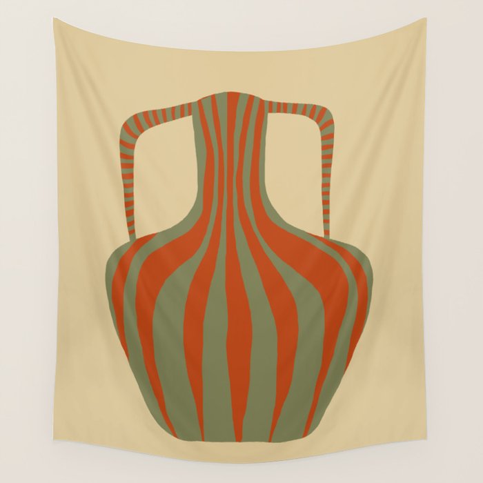 Minimal Pottery 3 Wall Tapestry Gallery Image 4