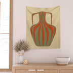 Minimal Pottery 3 Wall Tapestry Gallery Image 2