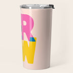 Grow: Peach Edition Travel Mug Gallery Image 2