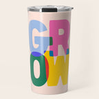Grow: Peach Edition Travel Mug Gallery Image 1