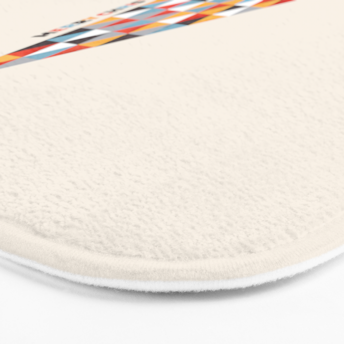 Modern Christmas Tree Bath Mat Gallery Image 3