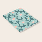 Retro Daisy - Green mood Notebook Gallery Image 2